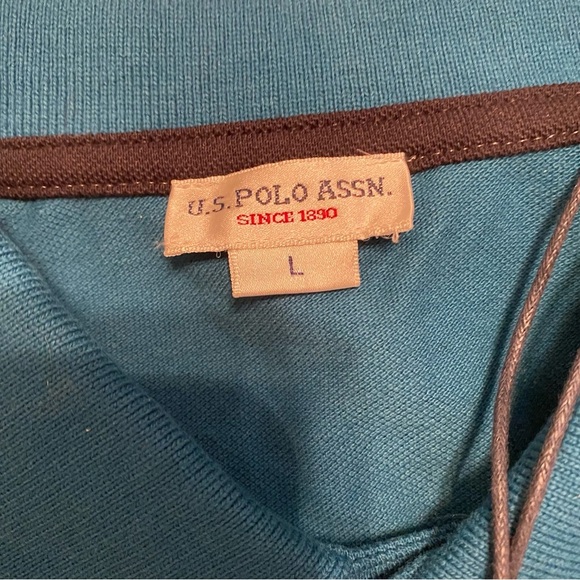 - NWT U.S. Polo Assn Polo Shirt size L - Picture 4 of 8